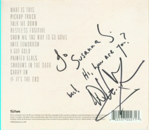 willy CD back
