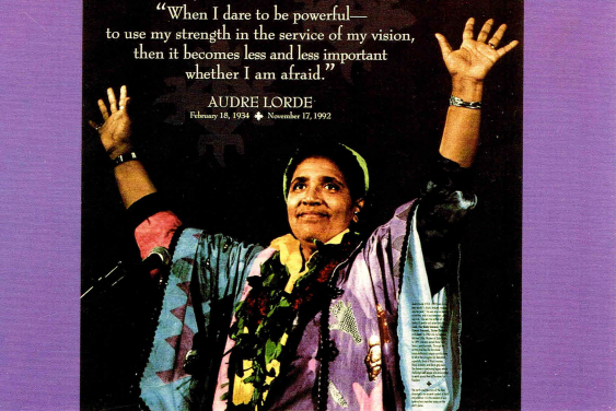 audre postcard