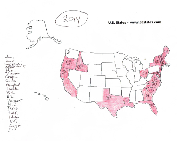 2014 jan license plate