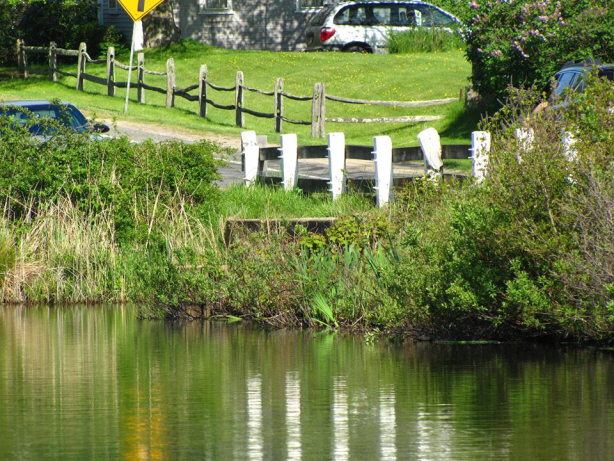 State Road passes close to the Mill Pond.