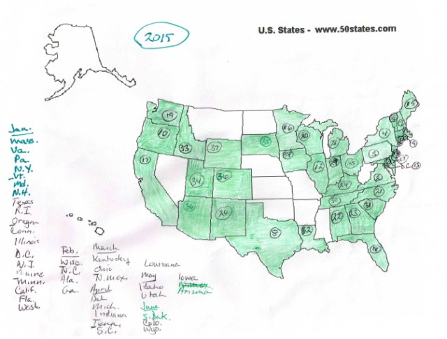 2015 june license map