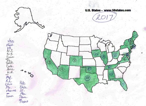 february 2017 license plates